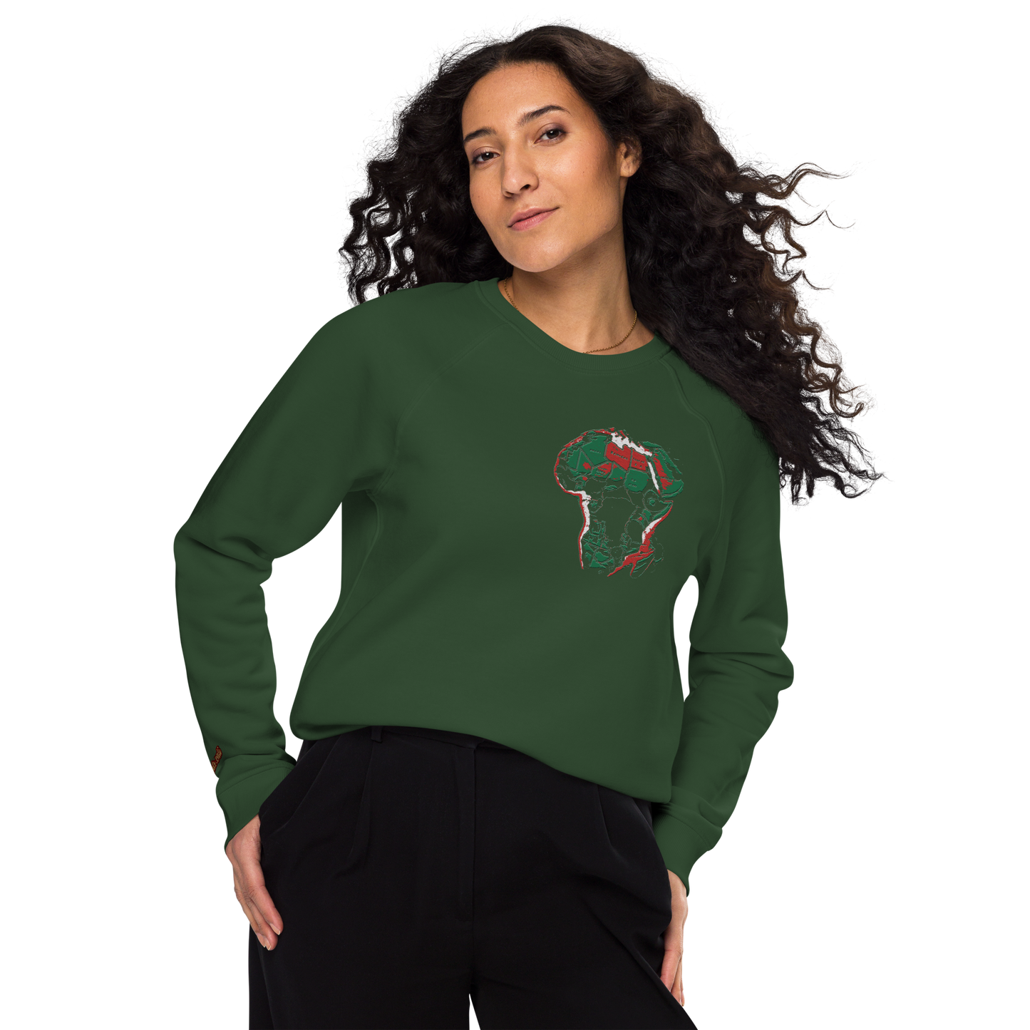 Unisex raglan sweatshirt