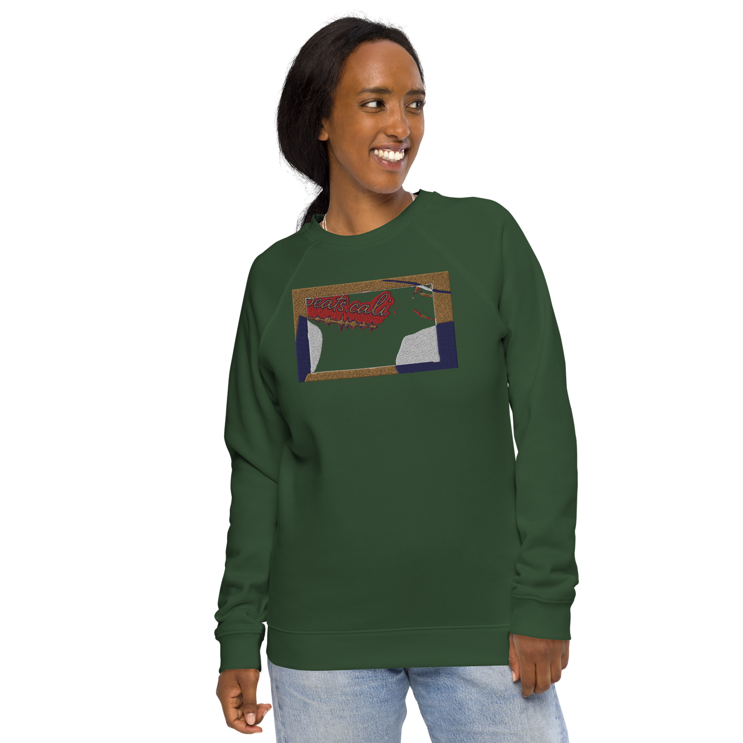 Unisex raglan sweatshirt