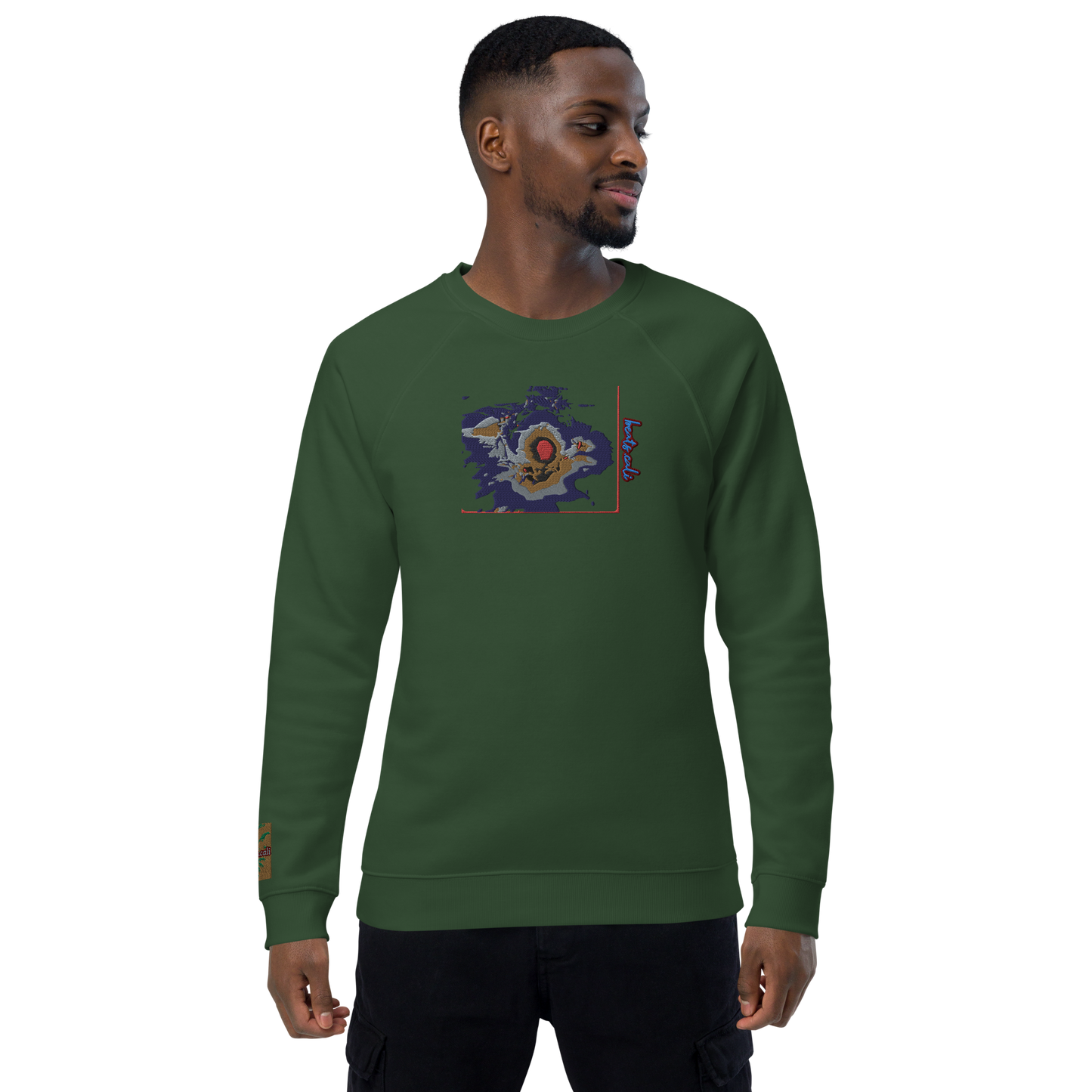 Unisex raglan sweatshirt