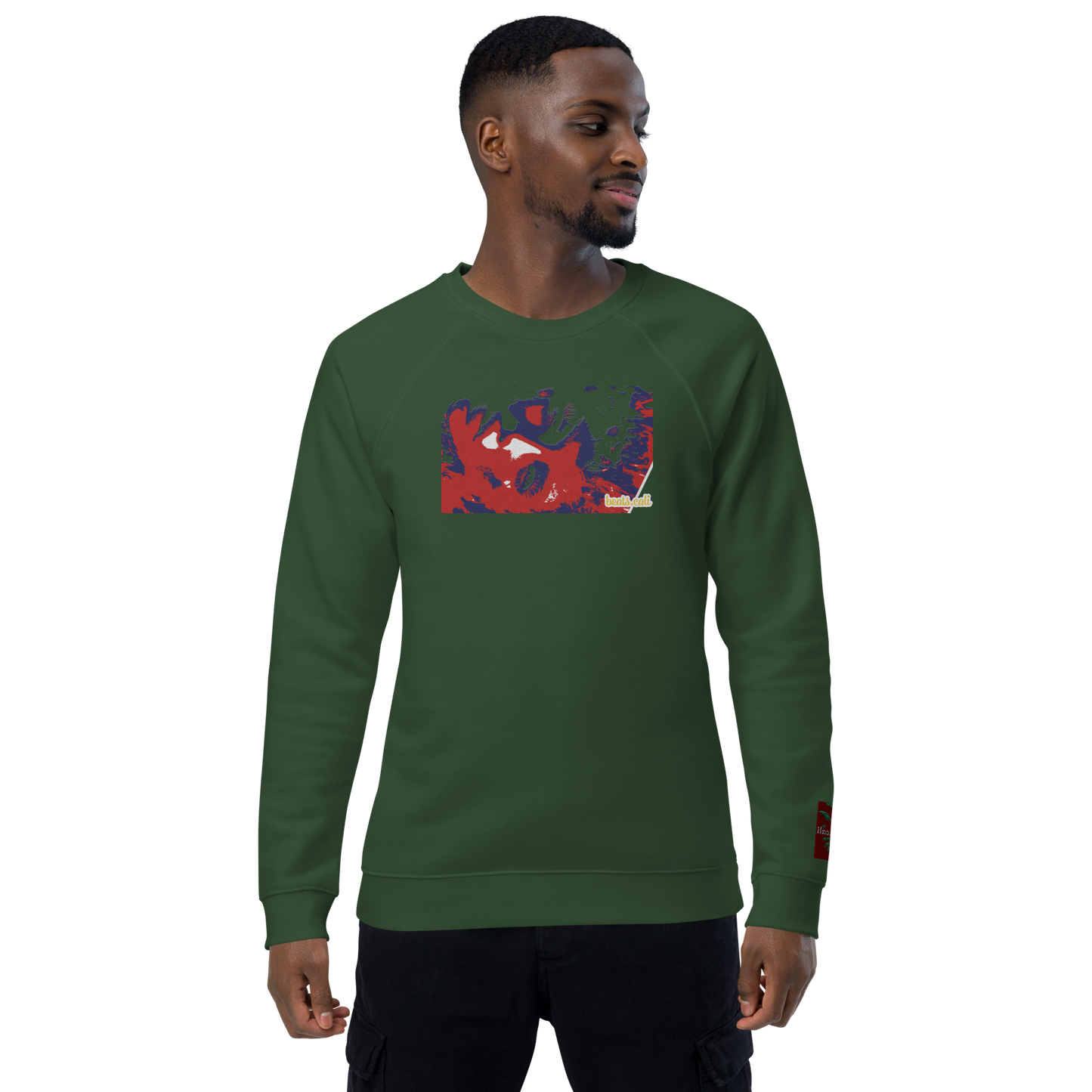 Unisex raglan sweatshirt
