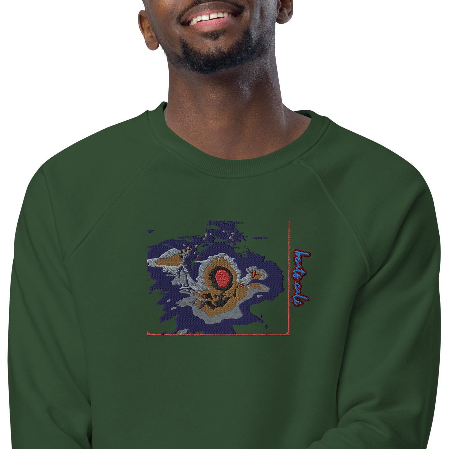 Unisex raglan sweatshirt