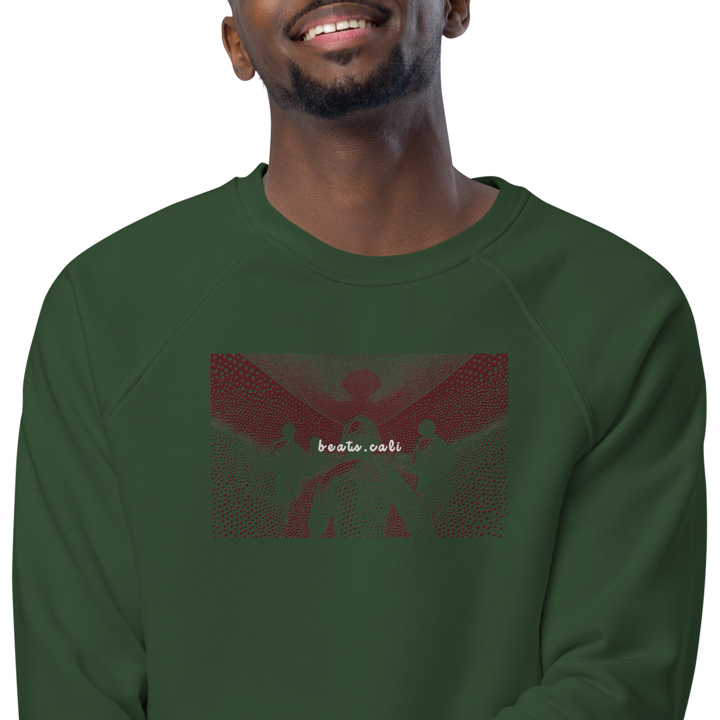 Unisex raglan sweatshirt