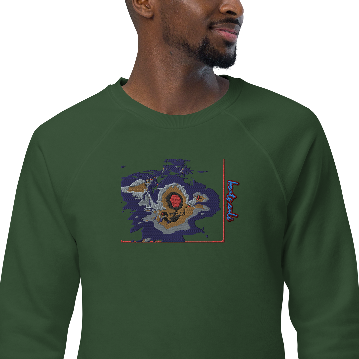 Unisex raglan sweatshirt