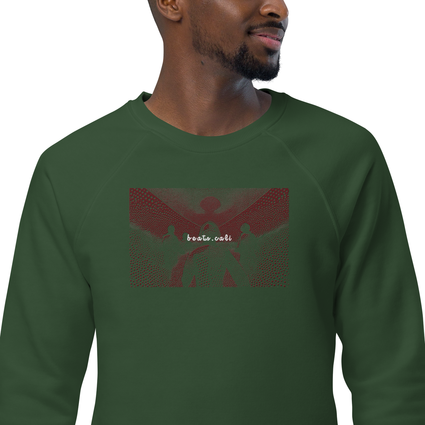 Unisex raglan sweatshirt