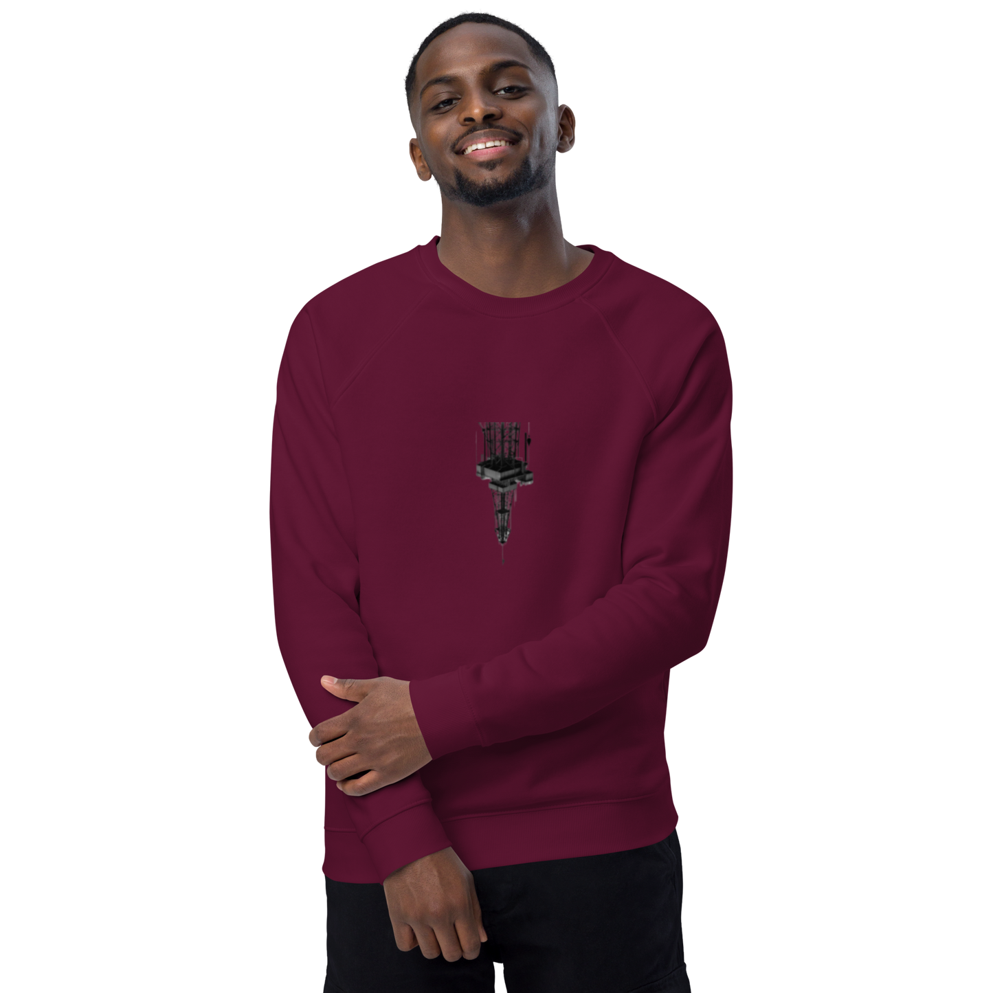 Unisex raglan sweatshirt