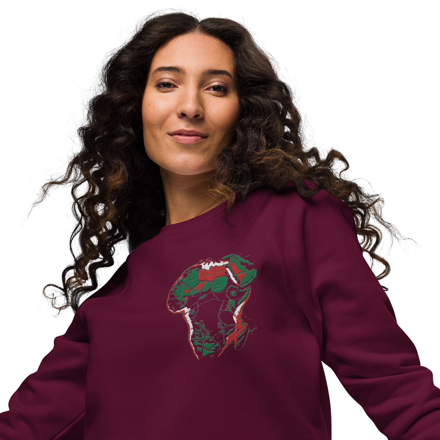 Unisex raglan sweatshirt