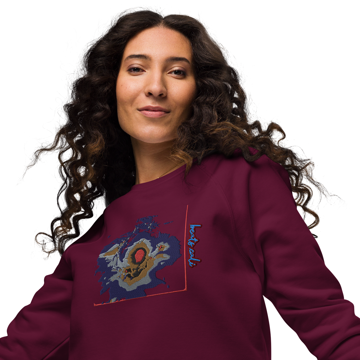 Unisex raglan sweatshirt