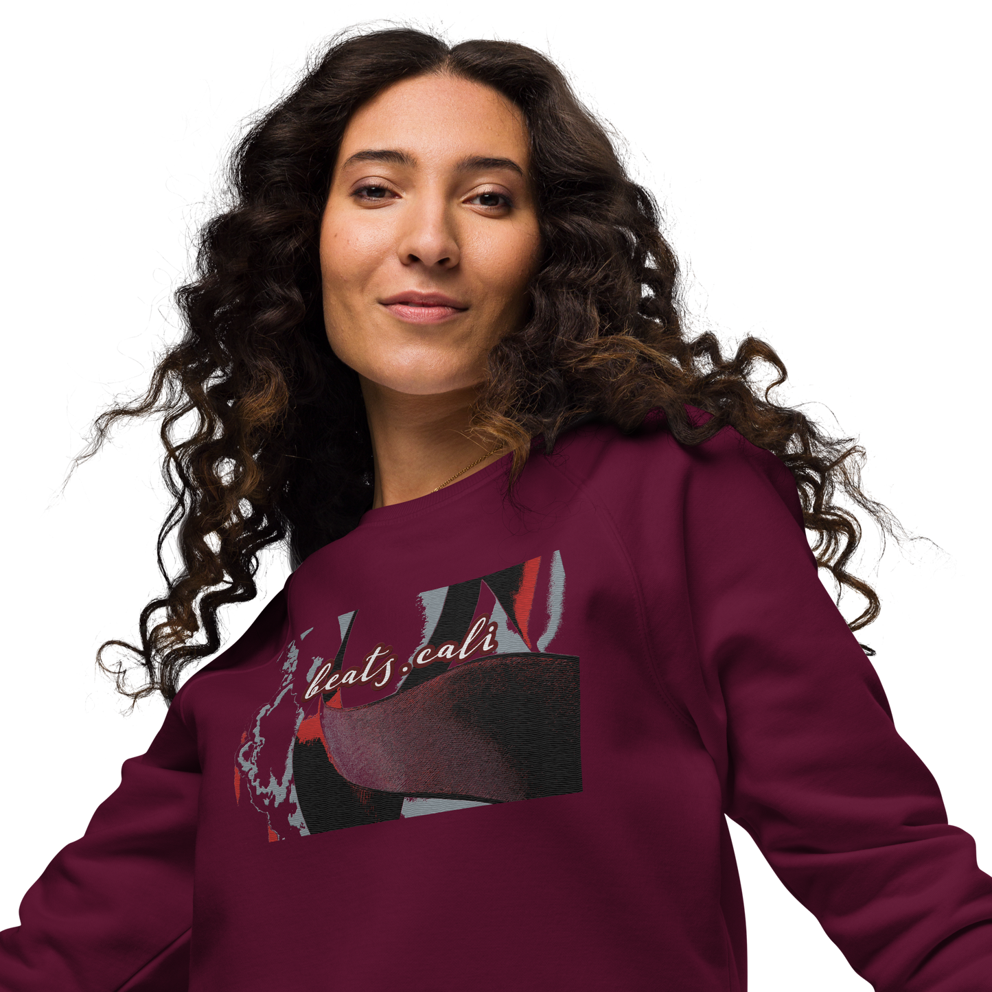 Unisex raglan sweatshirt