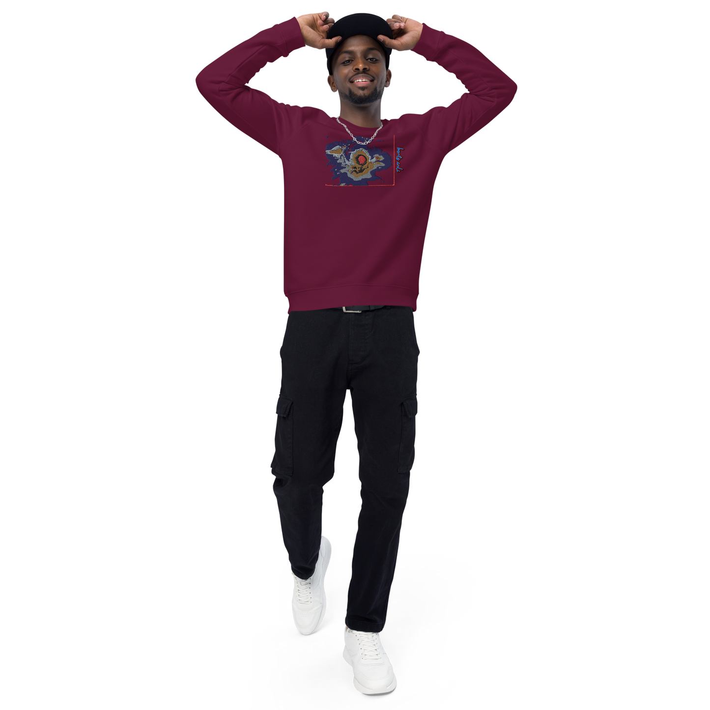 Unisex raglan sweatshirt