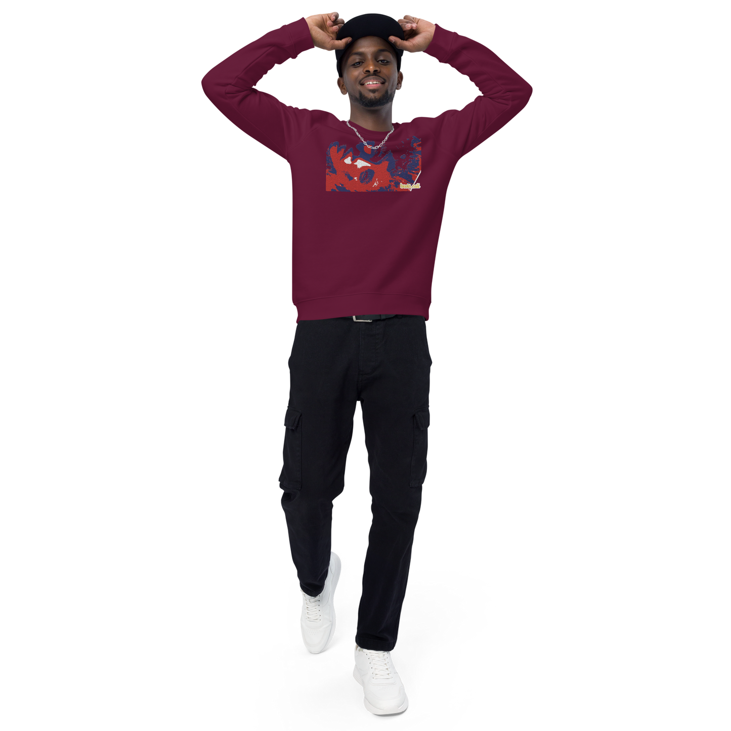 Unisex raglan sweatshirt