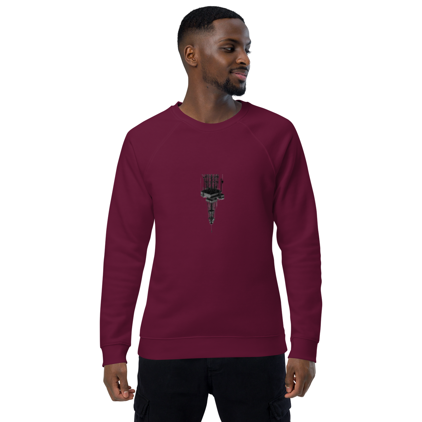 Unisex raglan sweatshirt