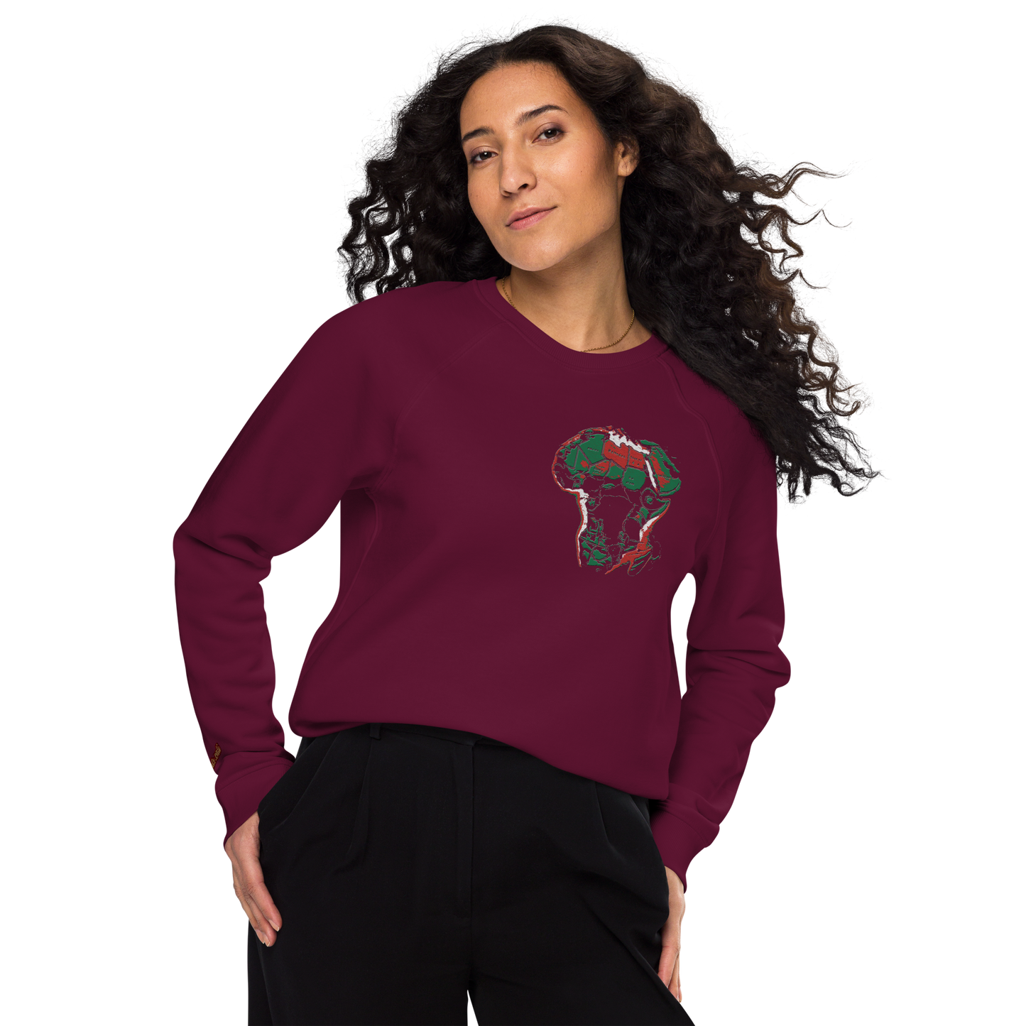 Unisex raglan sweatshirt