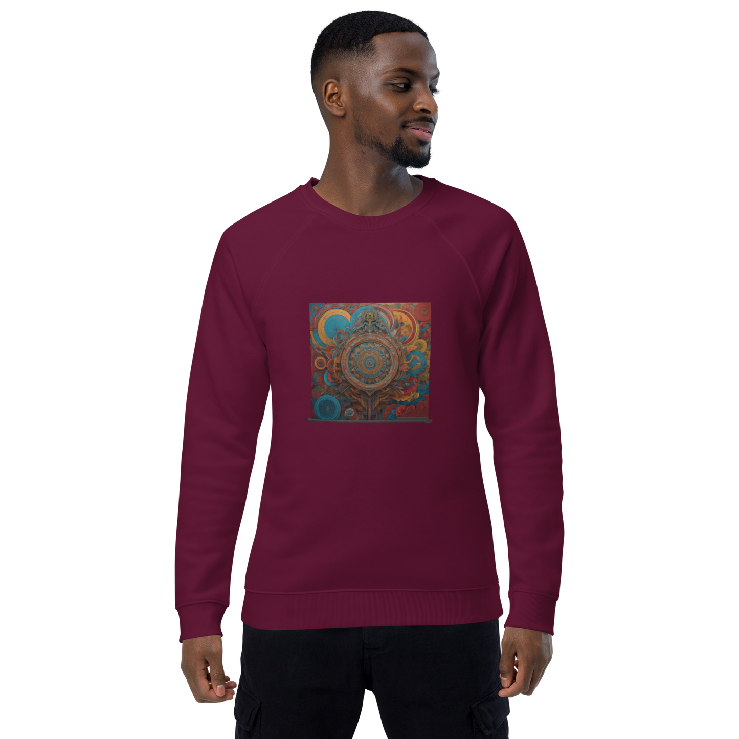Unisex raglan sweatshirt
