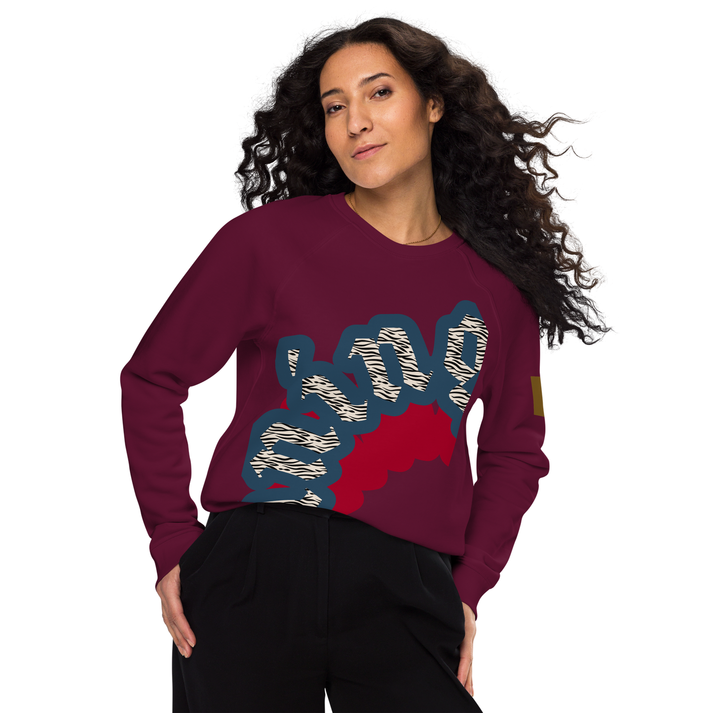 Unisex raglan sweatshirt