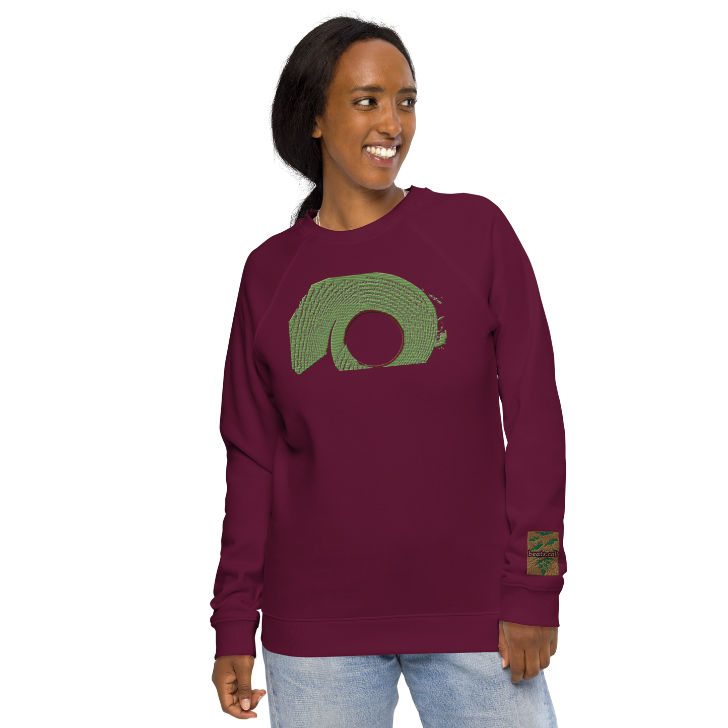 Unisex raglan sweatshirt