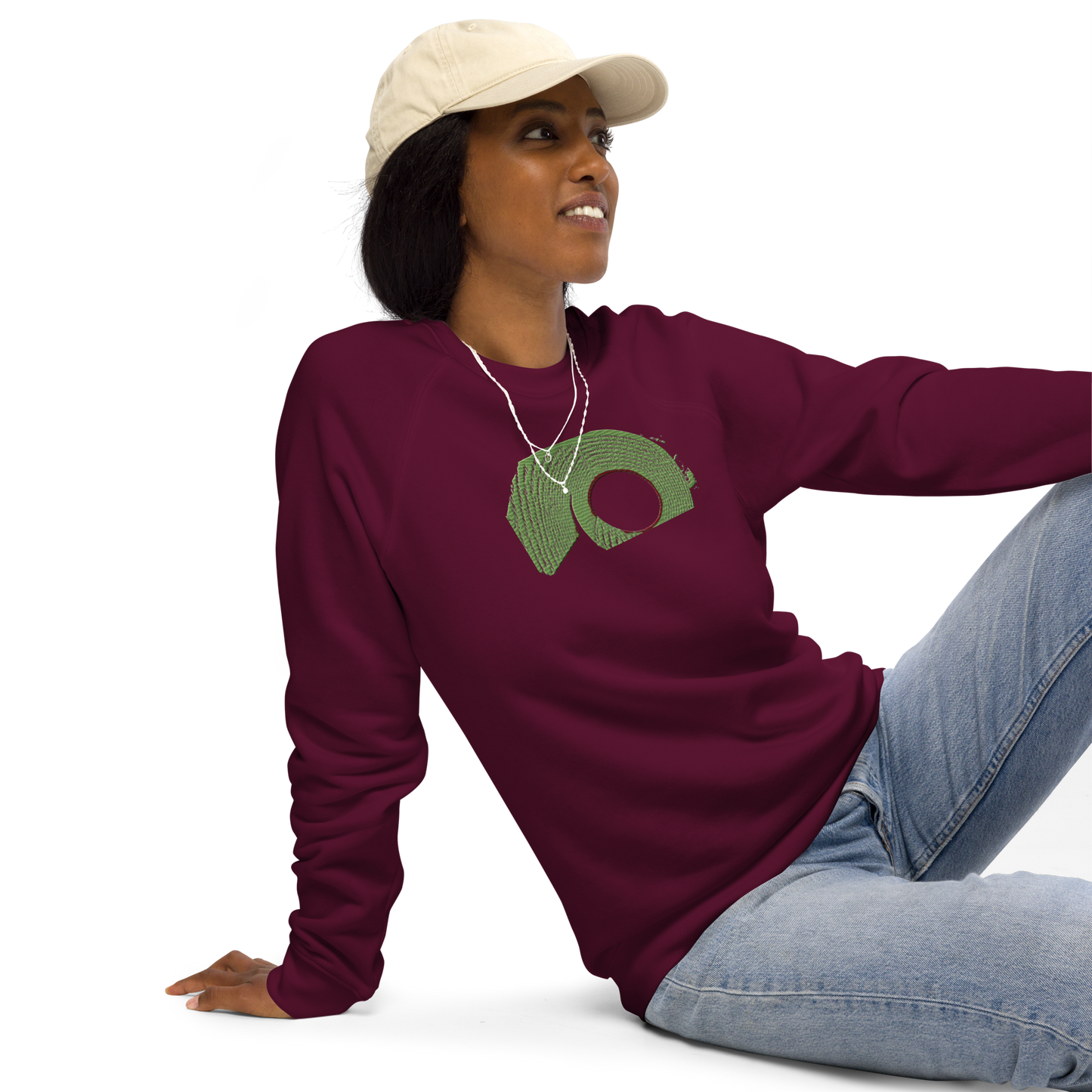 Unisex raglan sweatshirt