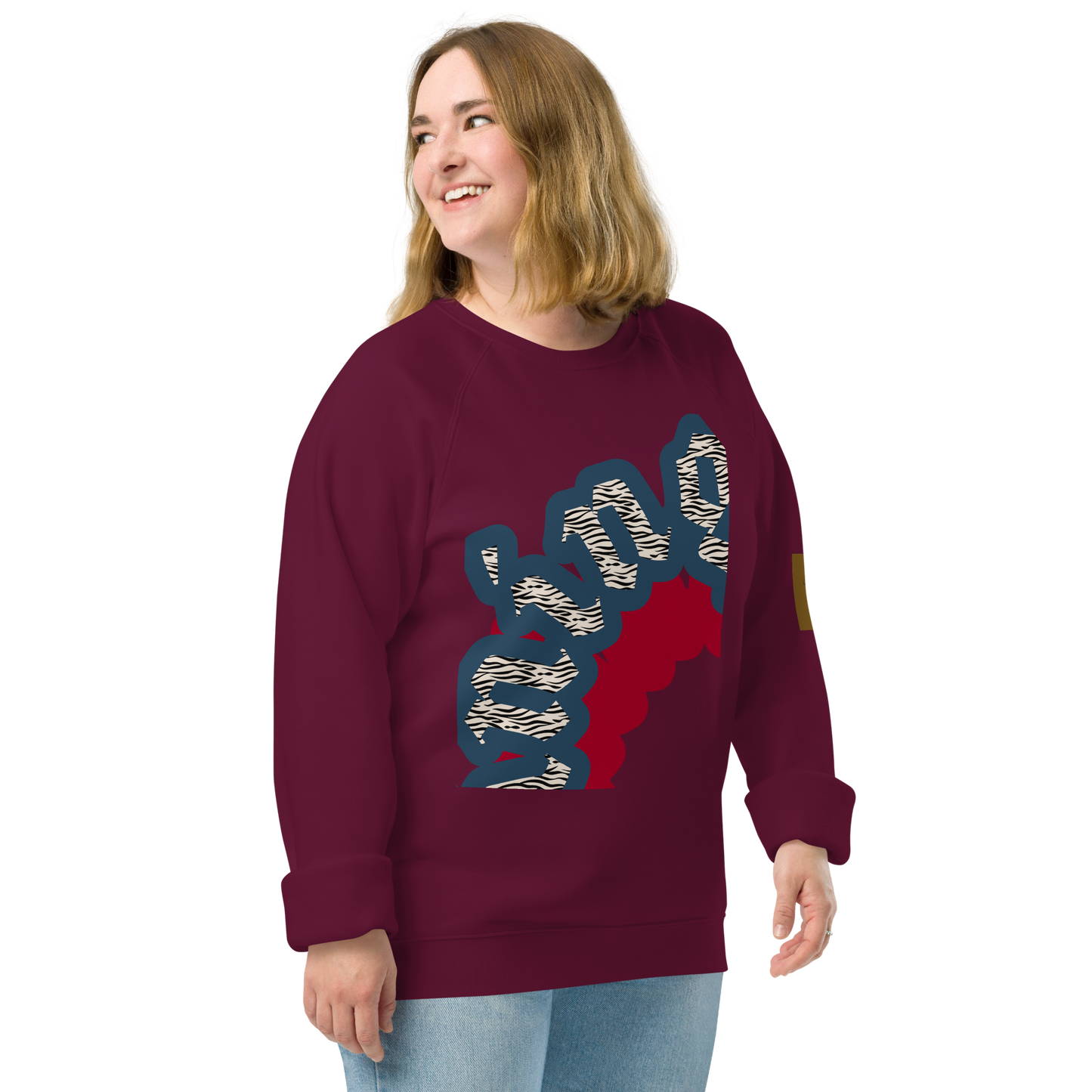 Unisex raglan sweatshirt