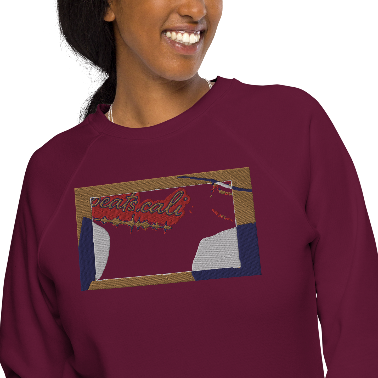 Unisex raglan sweatshirt