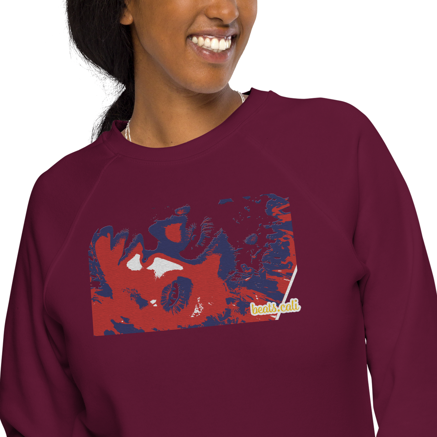 Unisex raglan sweatshirt