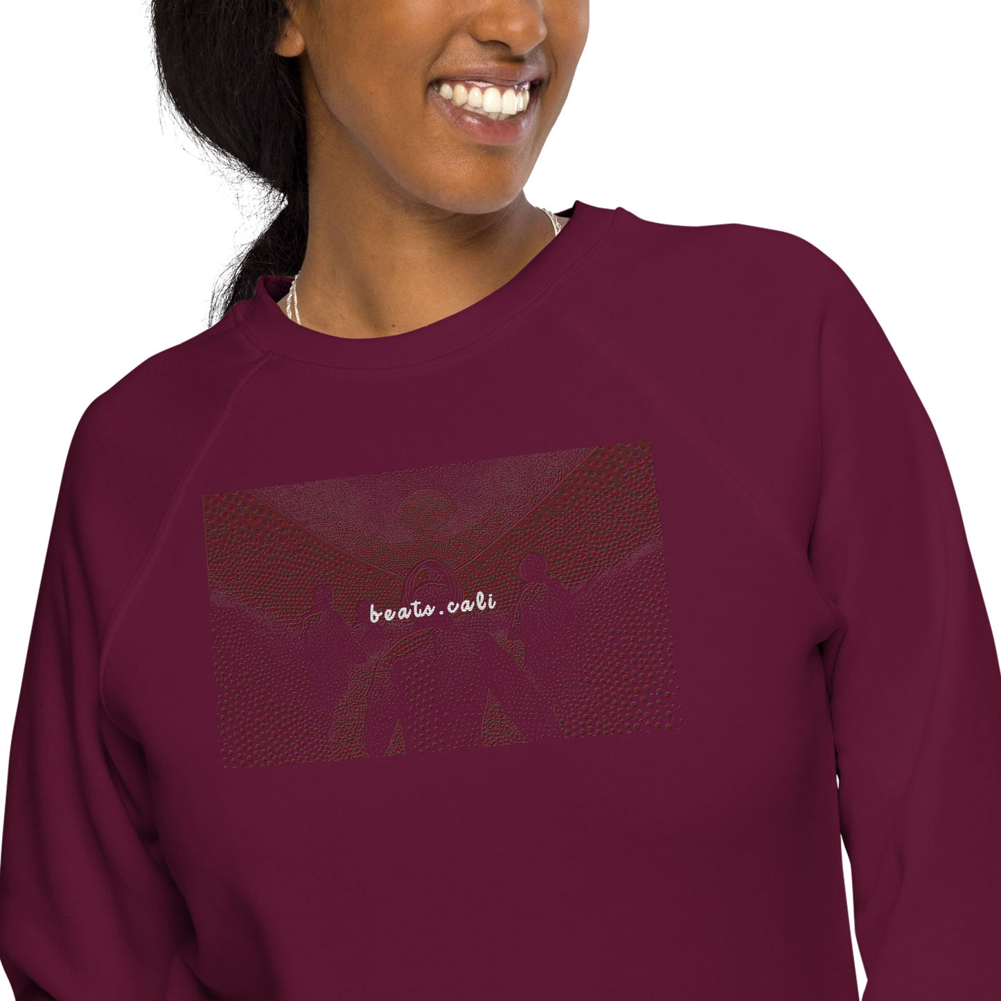Unisex raglan sweatshirt