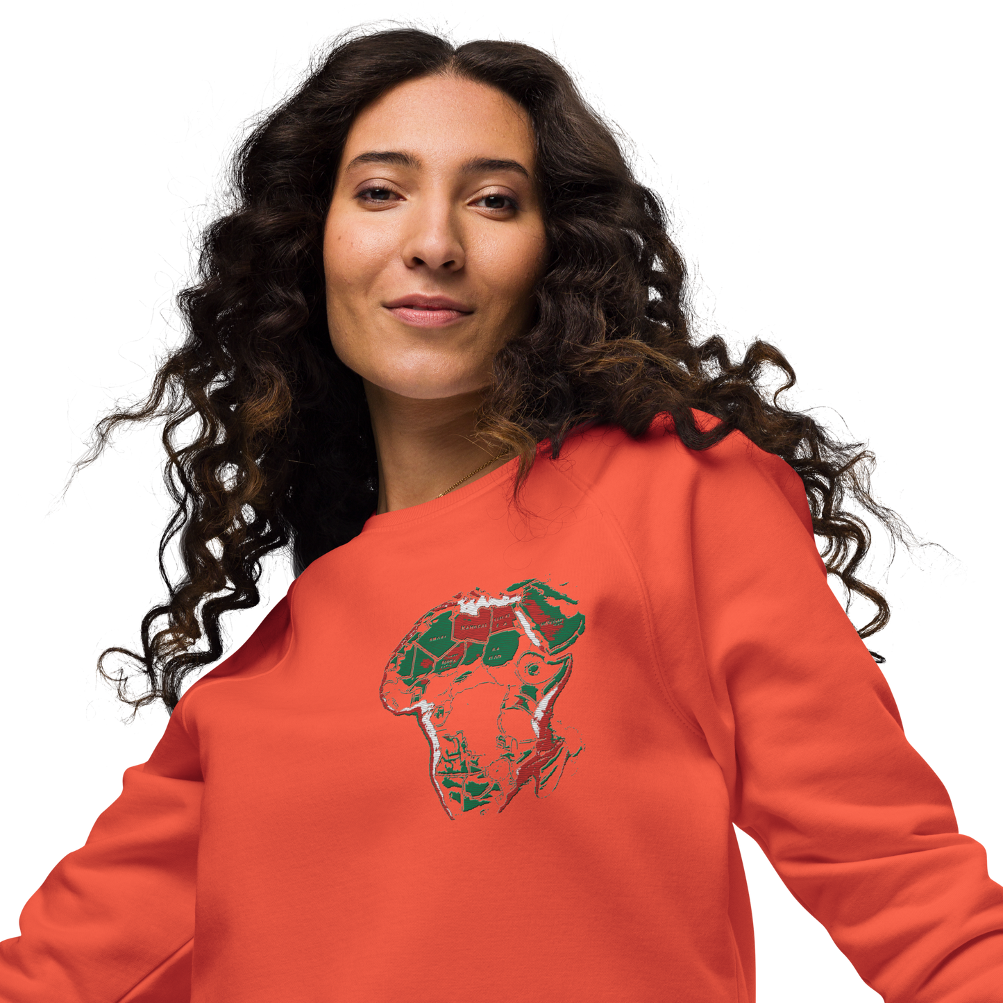 Unisex raglan sweatshirt