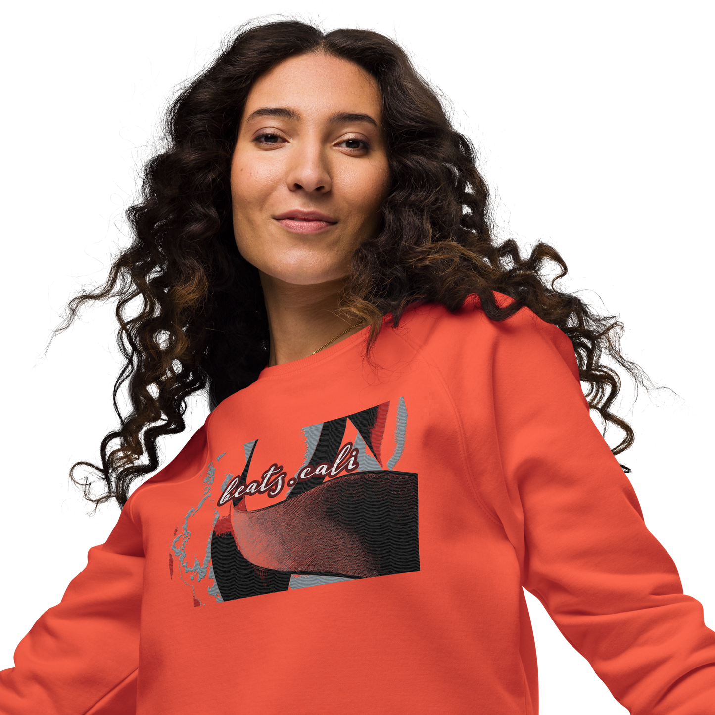 Unisex raglan sweatshirt