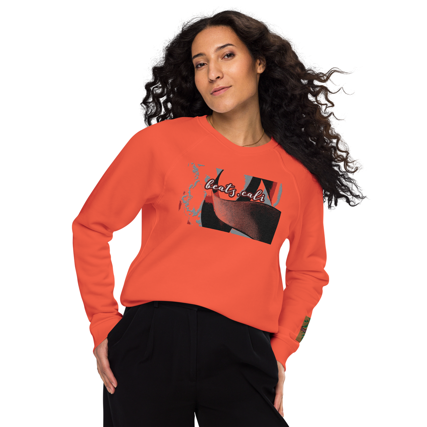 Unisex raglan sweatshirt