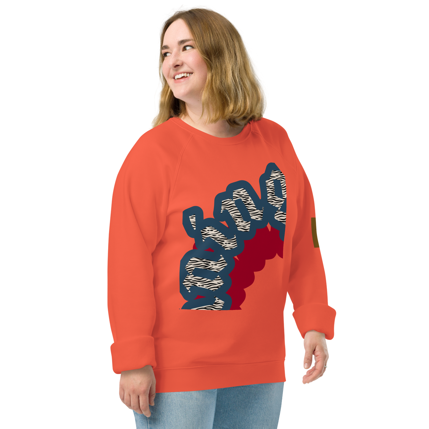 Unisex raglan sweatshirt