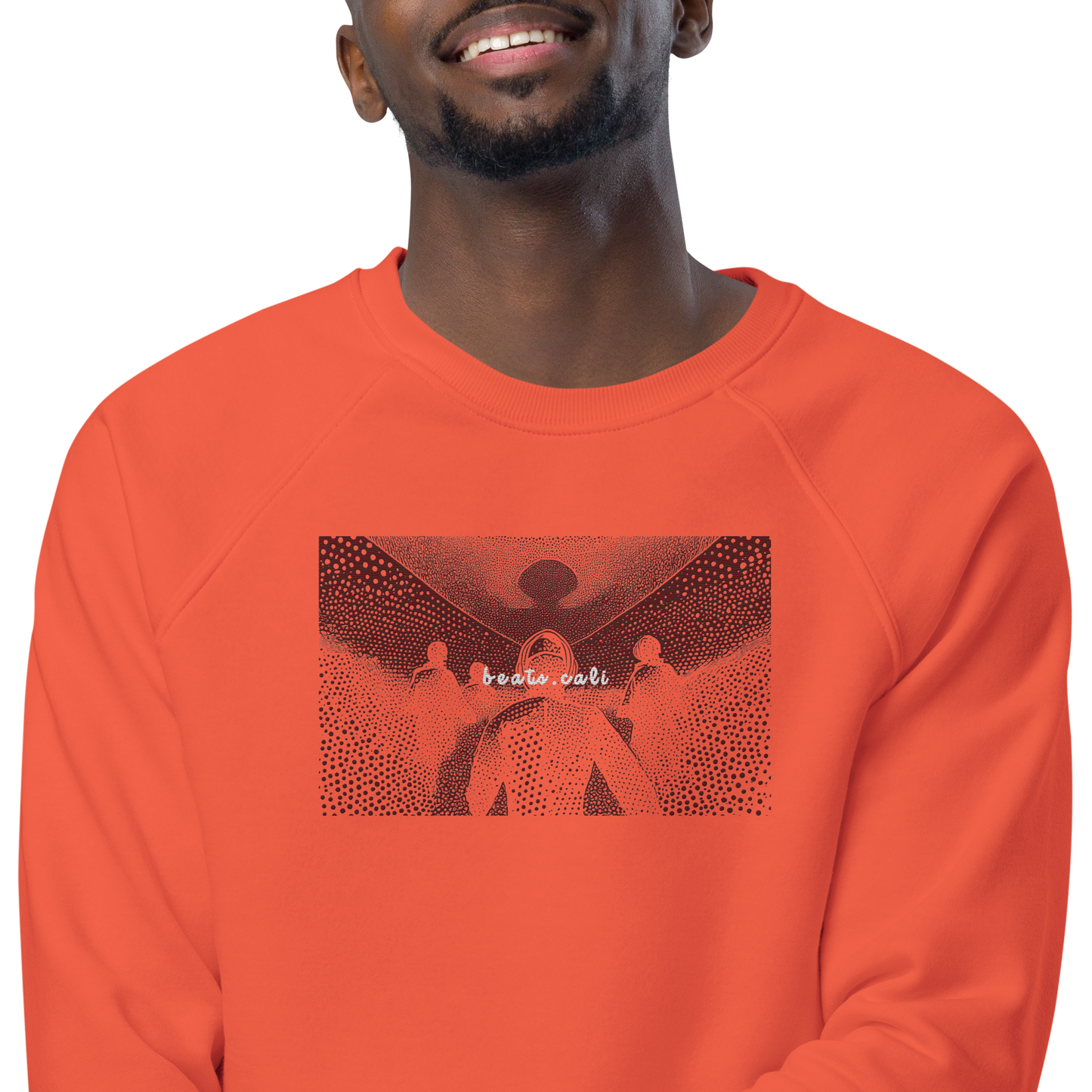 Unisex raglan sweatshirt