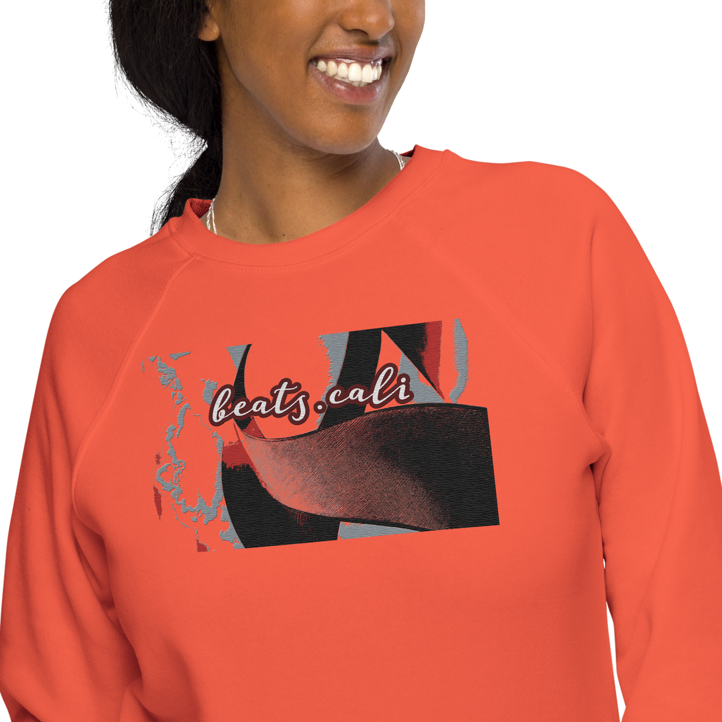Unisex raglan sweatshirt