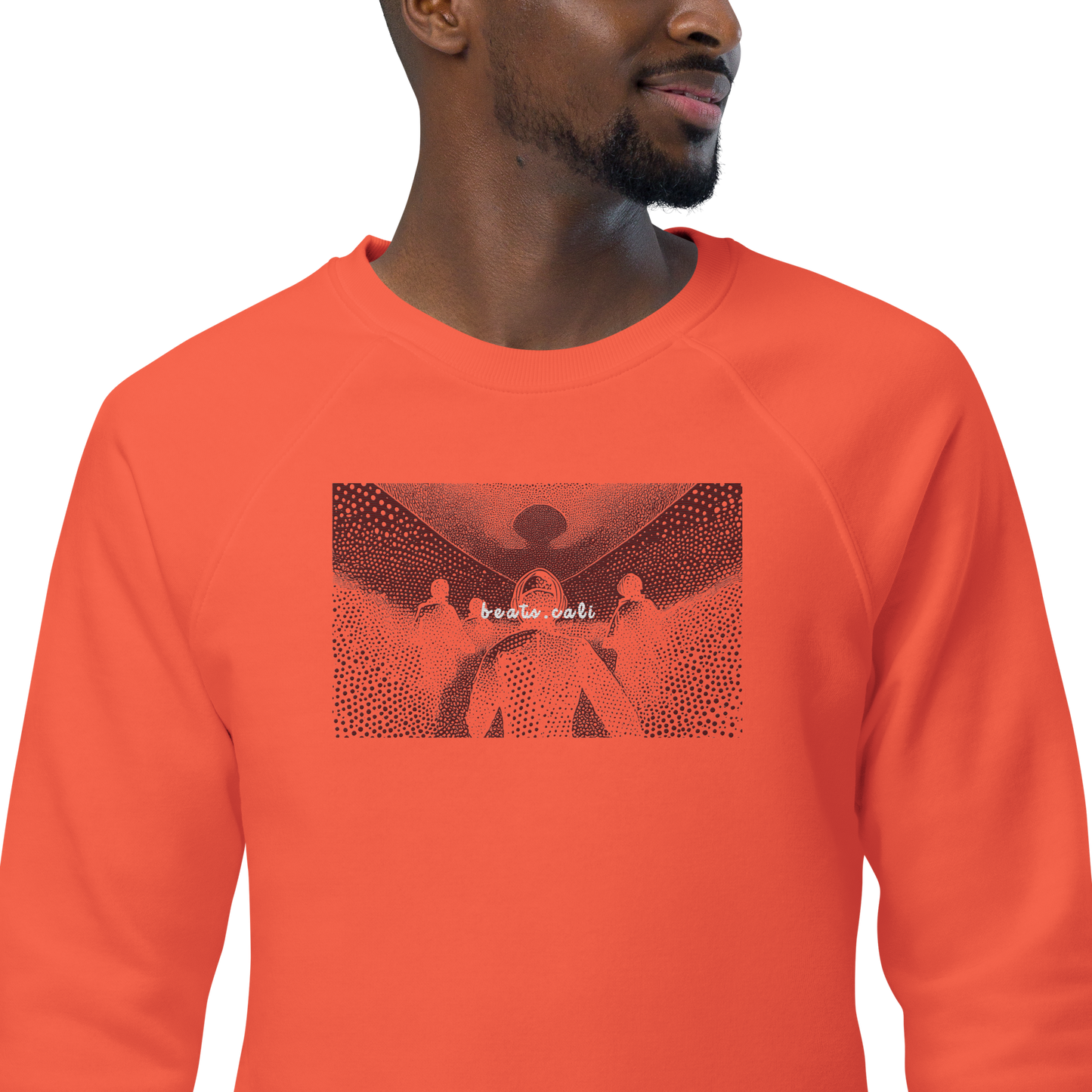 Unisex raglan sweatshirt