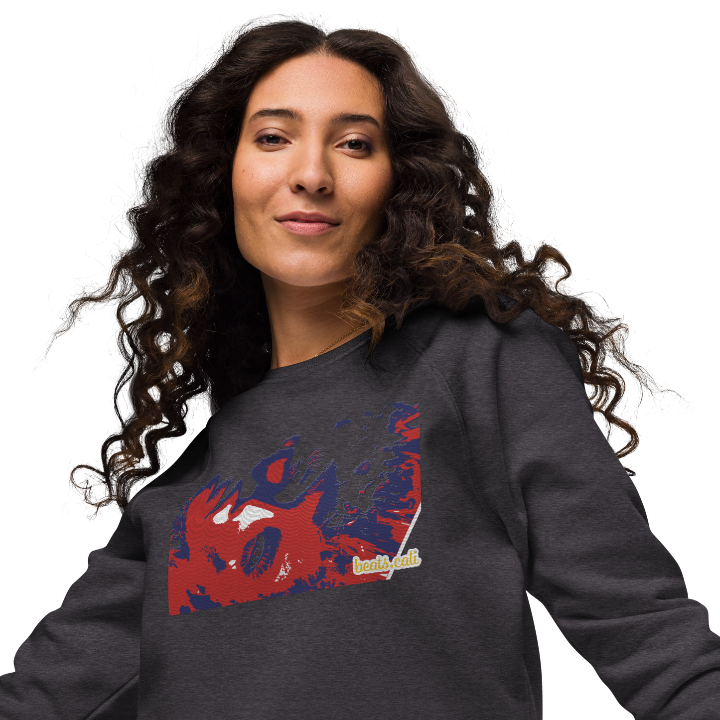 Unisex raglan sweatshirt