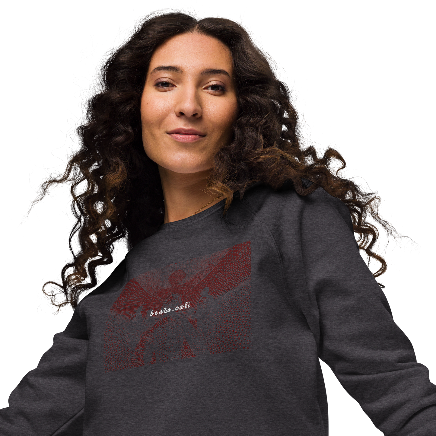 Unisex raglan sweatshirt