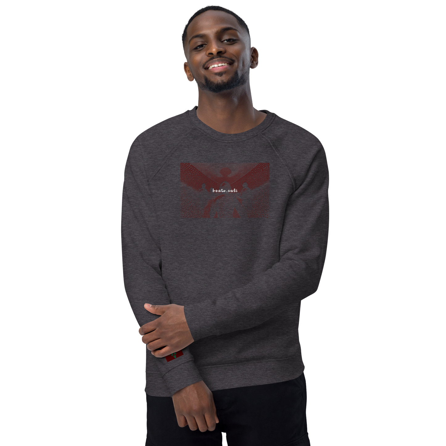 Unisex raglan sweatshirt
