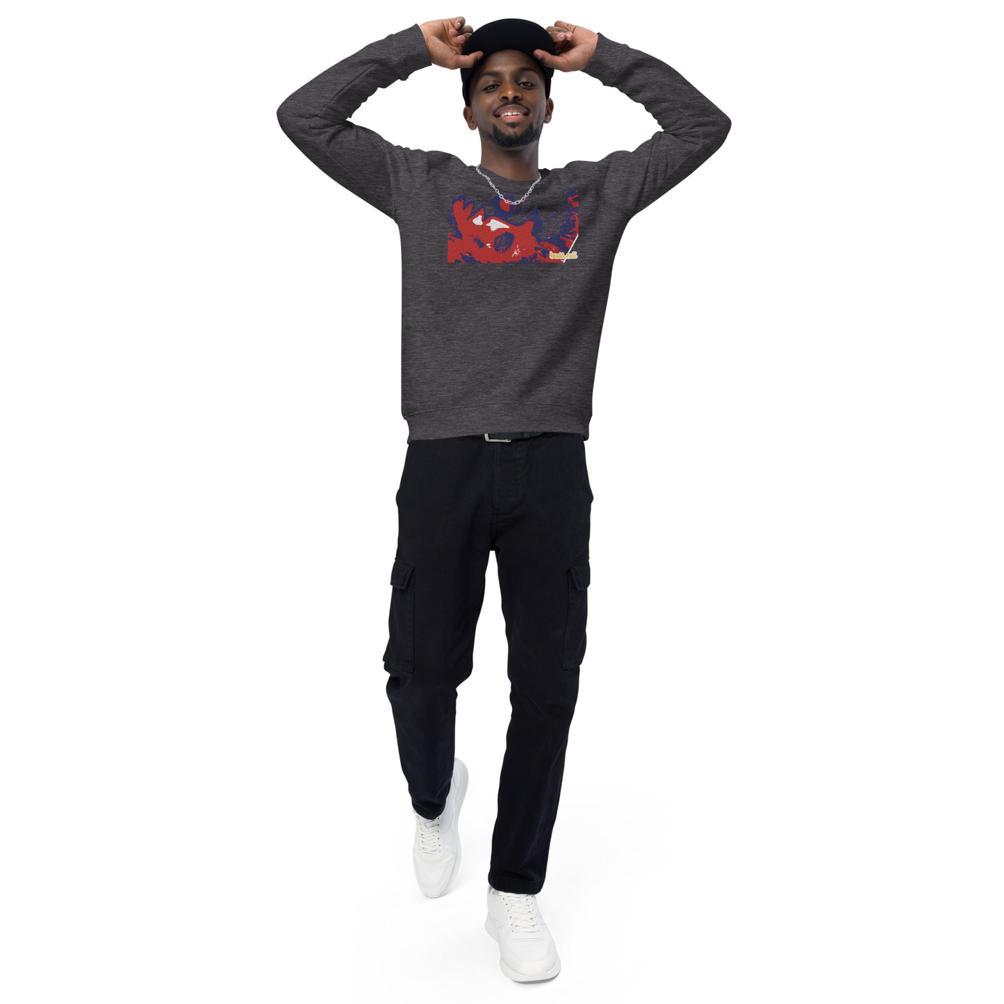 Unisex raglan sweatshirt
