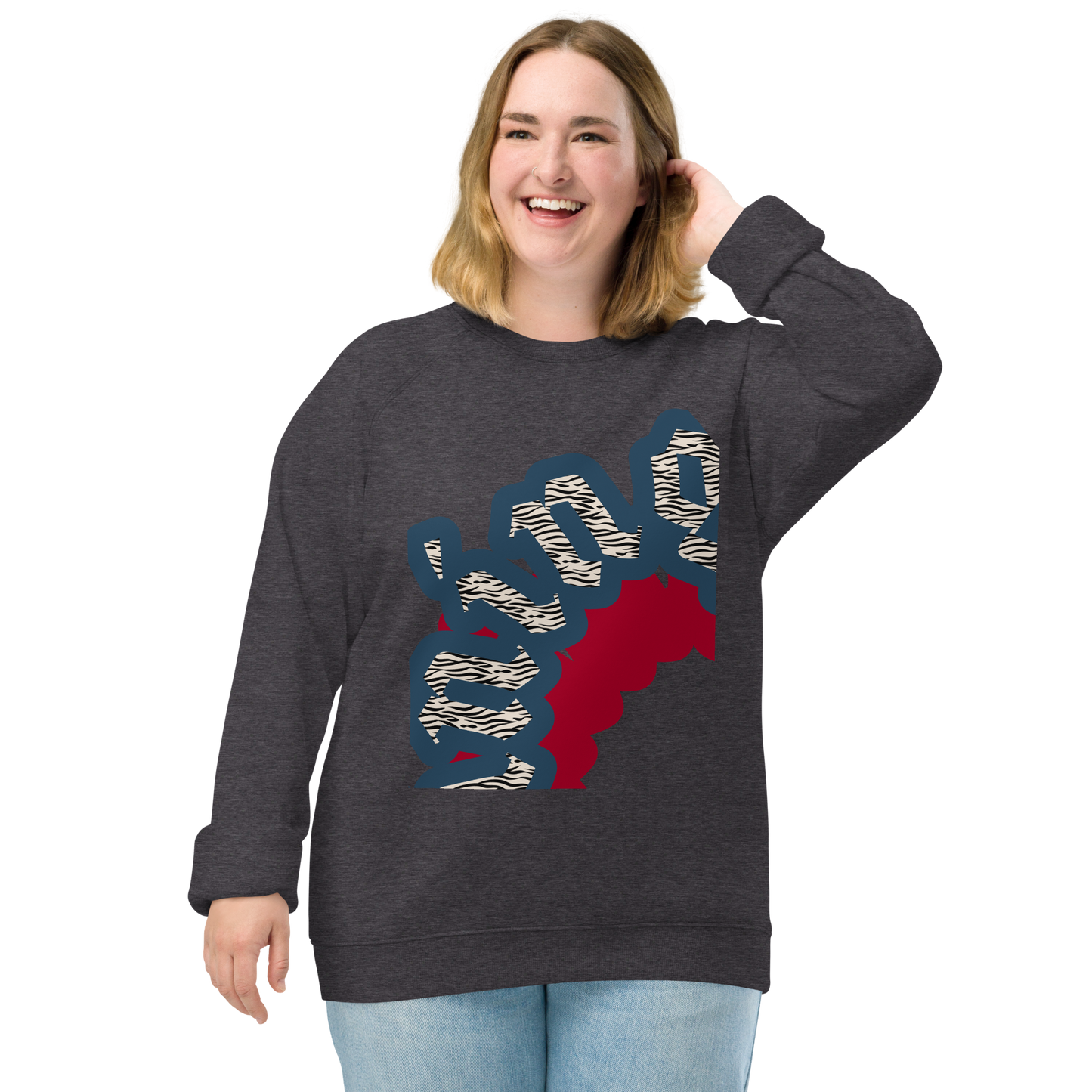 Unisex raglan sweatshirt