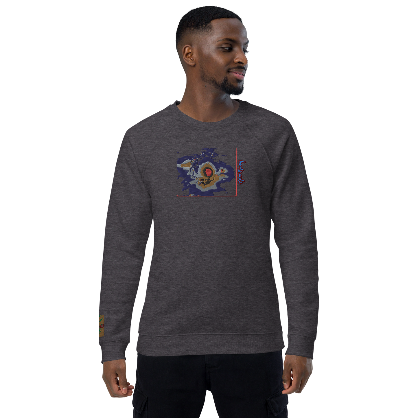Unisex raglan sweatshirt