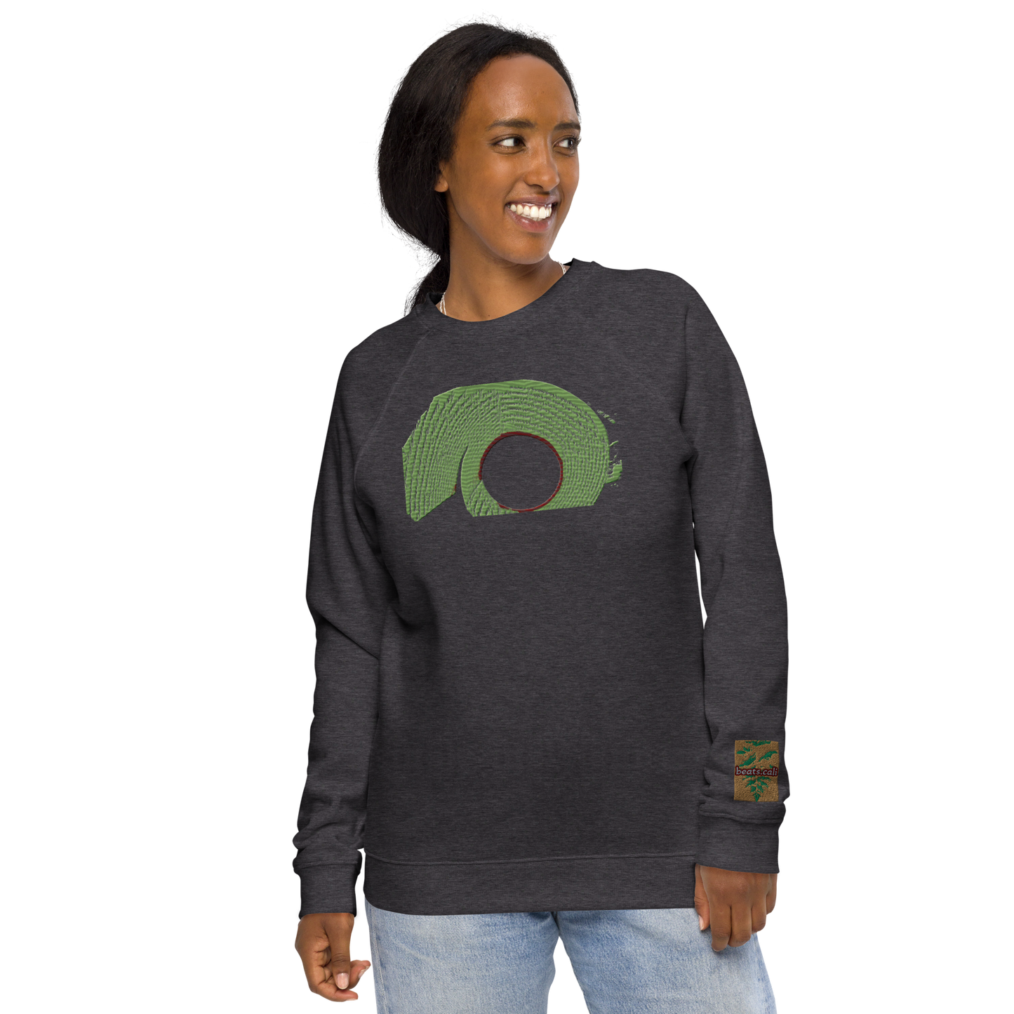 Unisex raglan sweatshirt