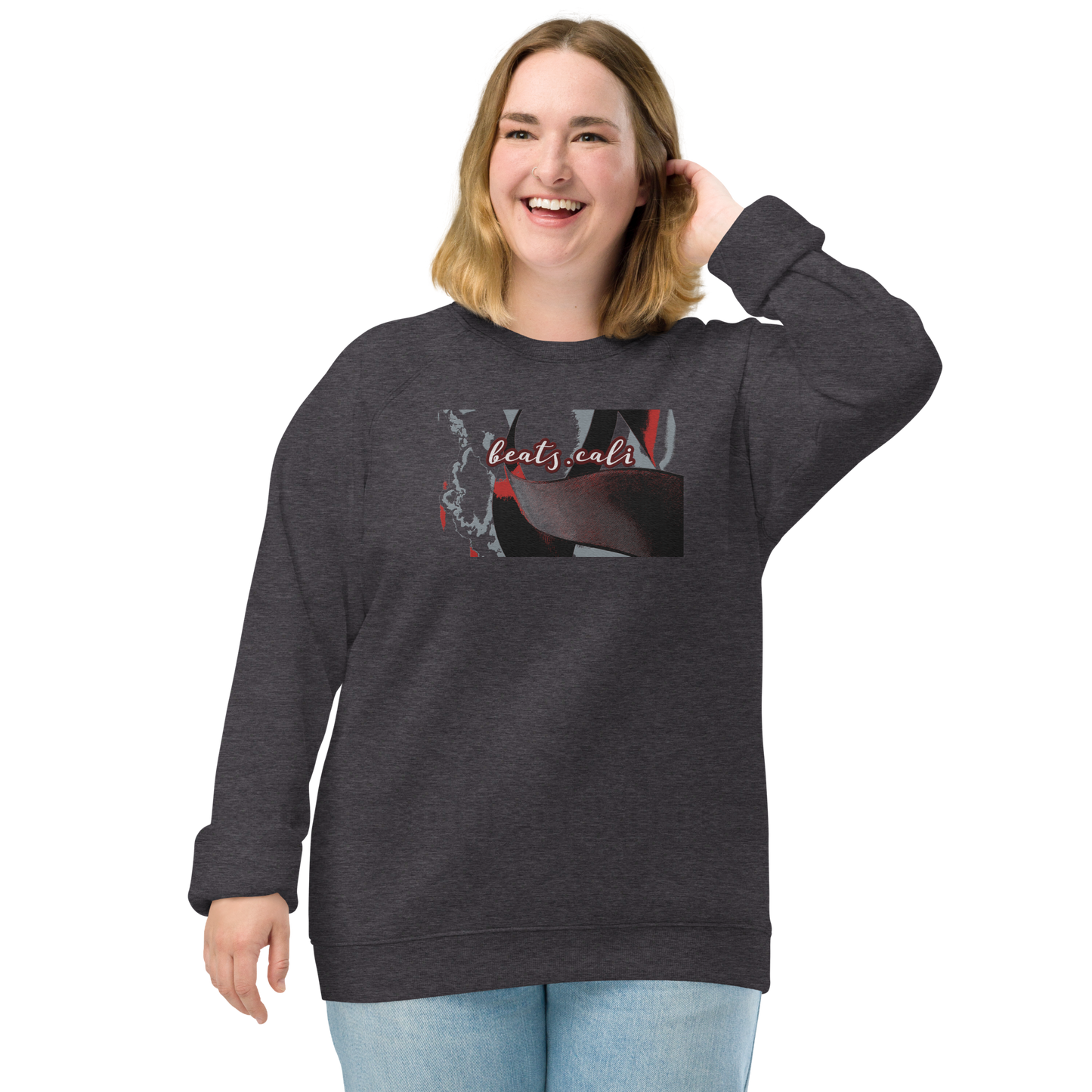 Unisex raglan sweatshirt
