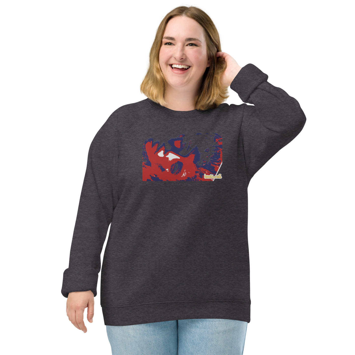 Unisex raglan sweatshirt