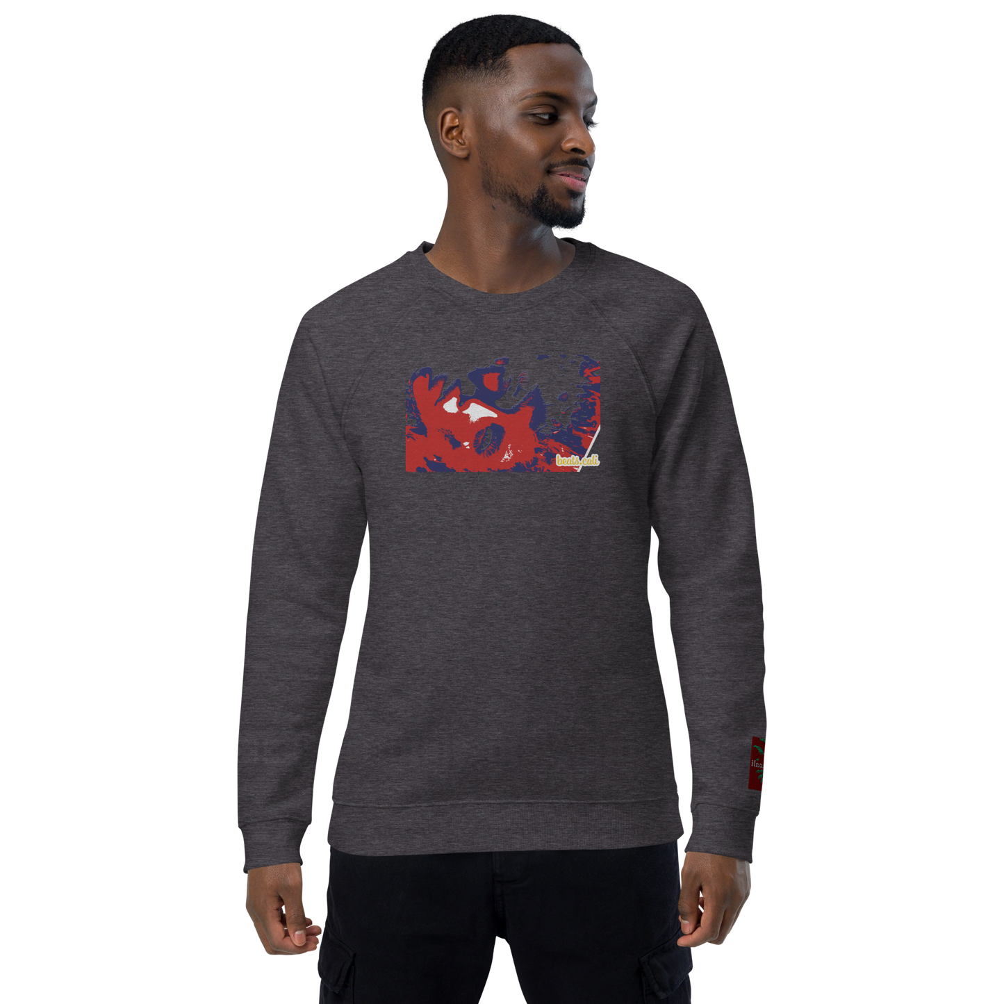Unisex raglan sweatshirt