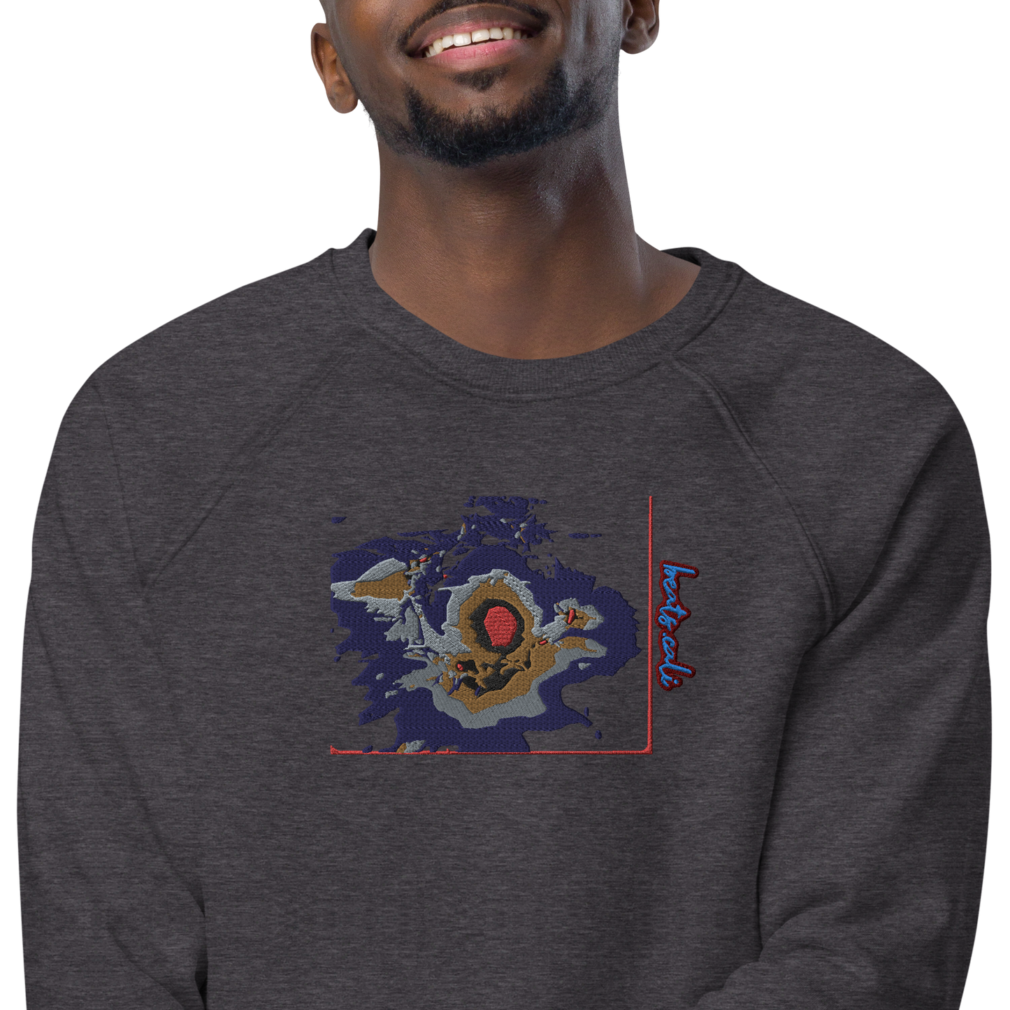 Unisex raglan sweatshirt