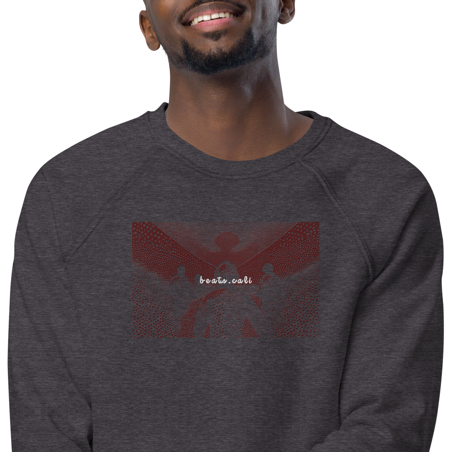 Unisex raglan sweatshirt