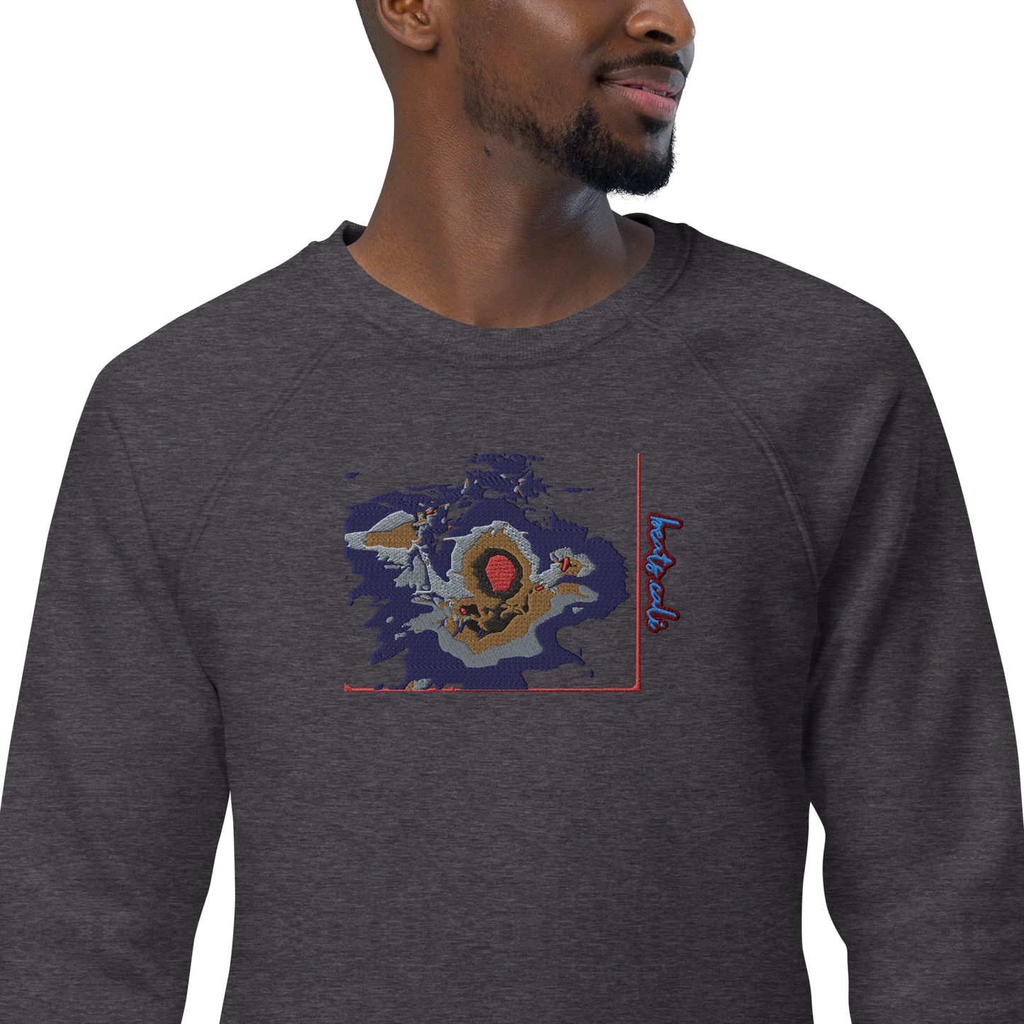 Unisex raglan sweatshirt