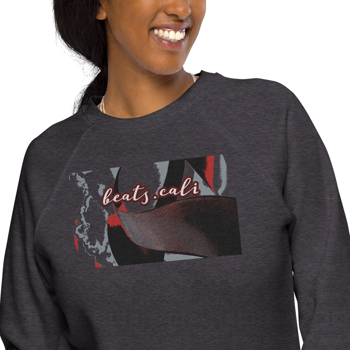 Unisex raglan sweatshirt
