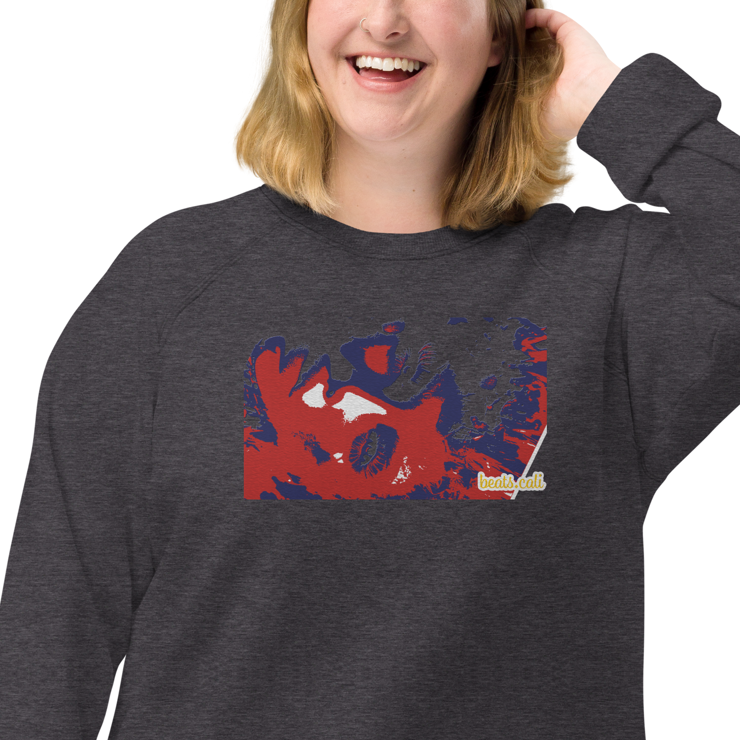 Unisex raglan sweatshirt