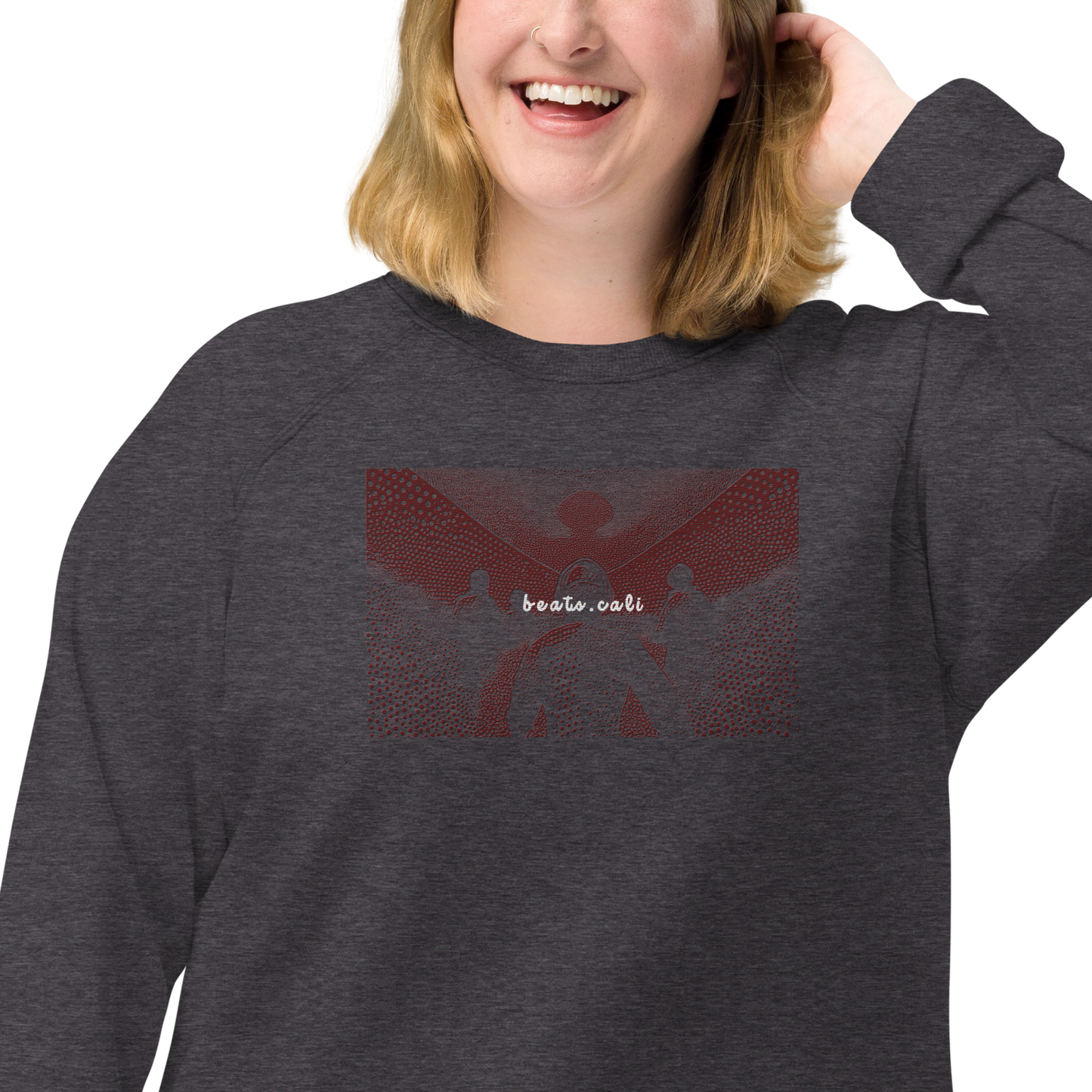 Unisex raglan sweatshirt