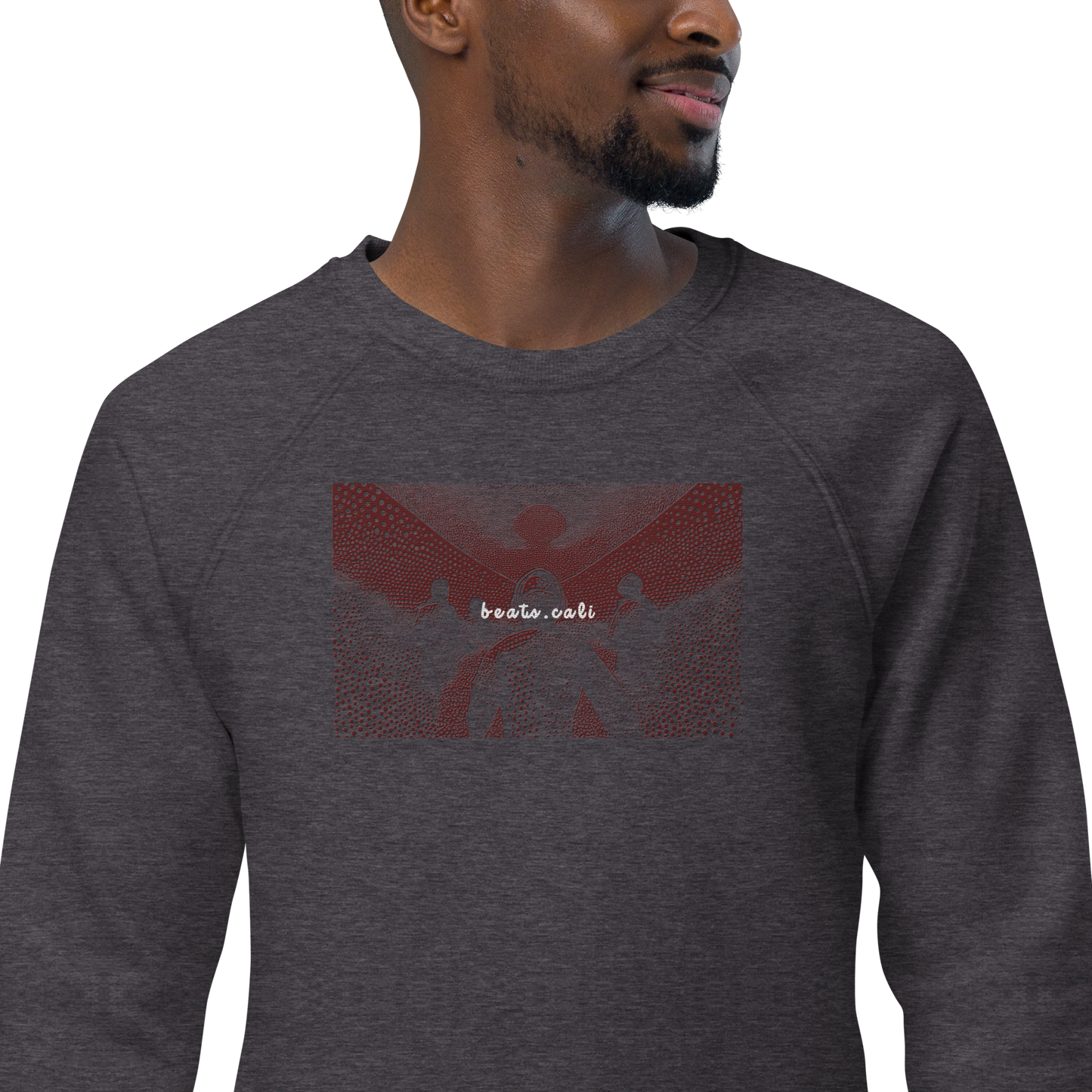 Unisex raglan sweatshirt
