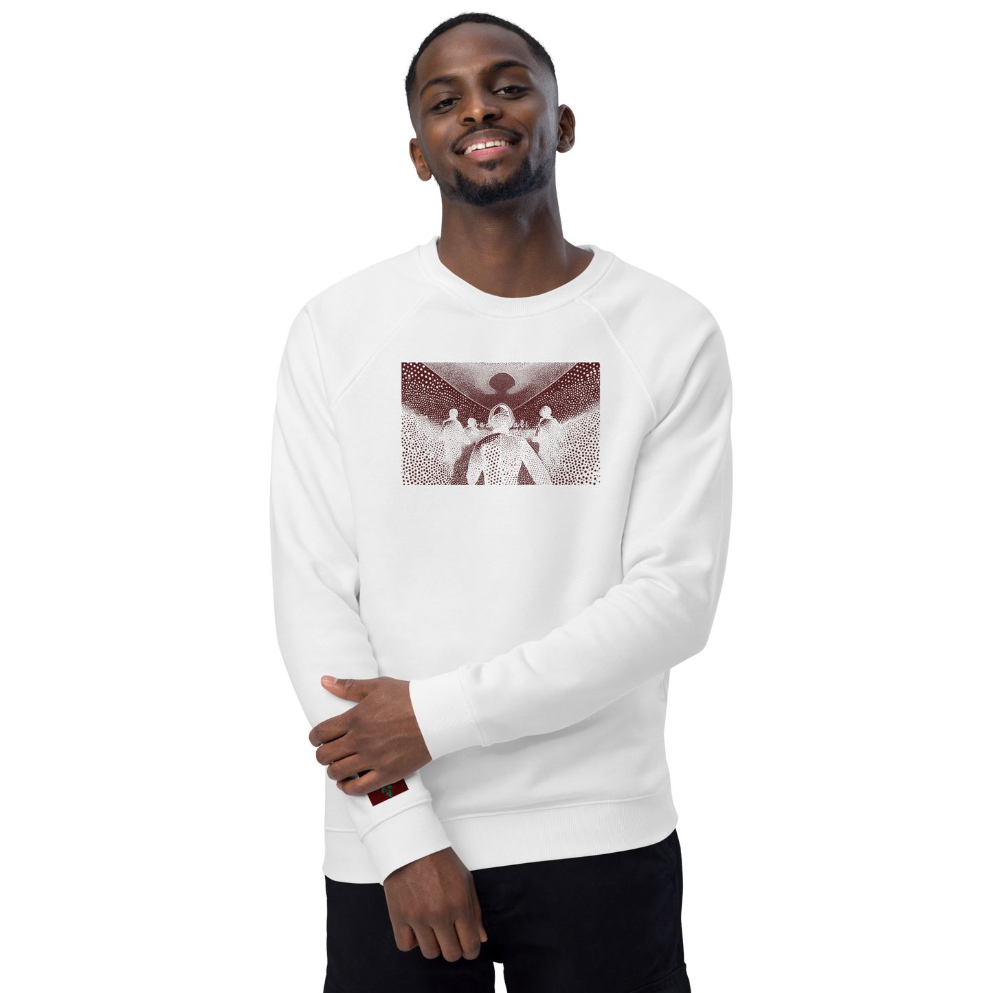 Unisex raglan sweatshirt