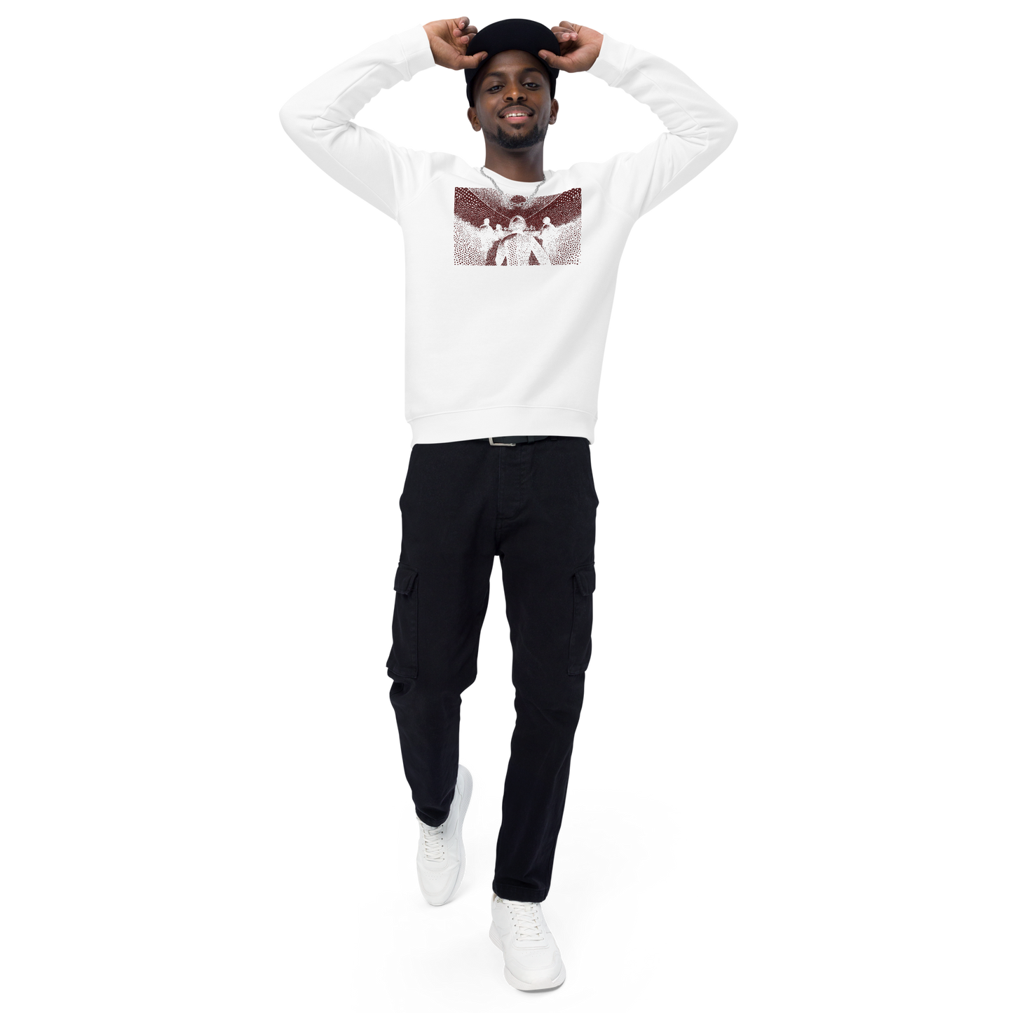 Unisex raglan sweatshirt